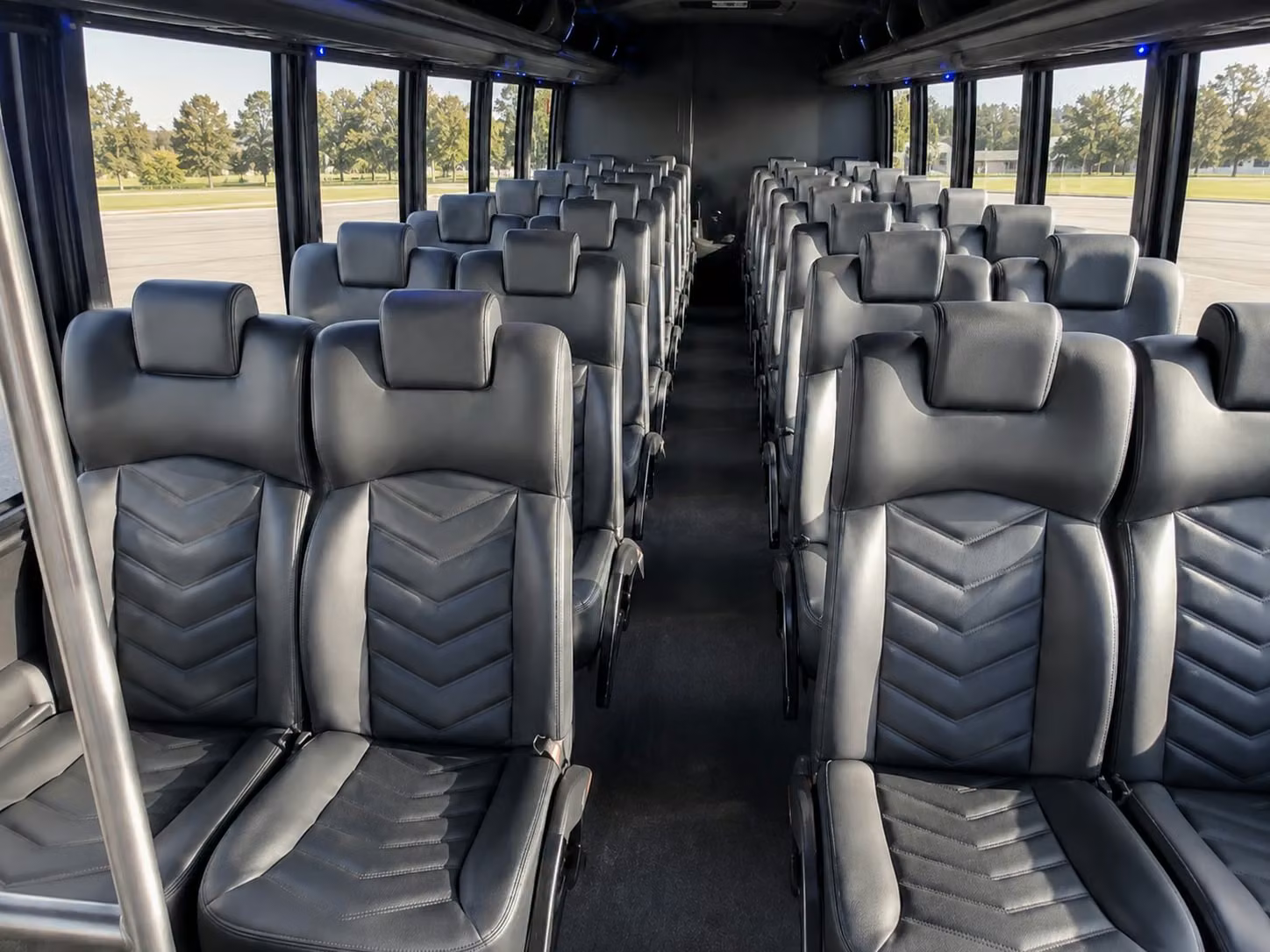 20 passenger minibus inside