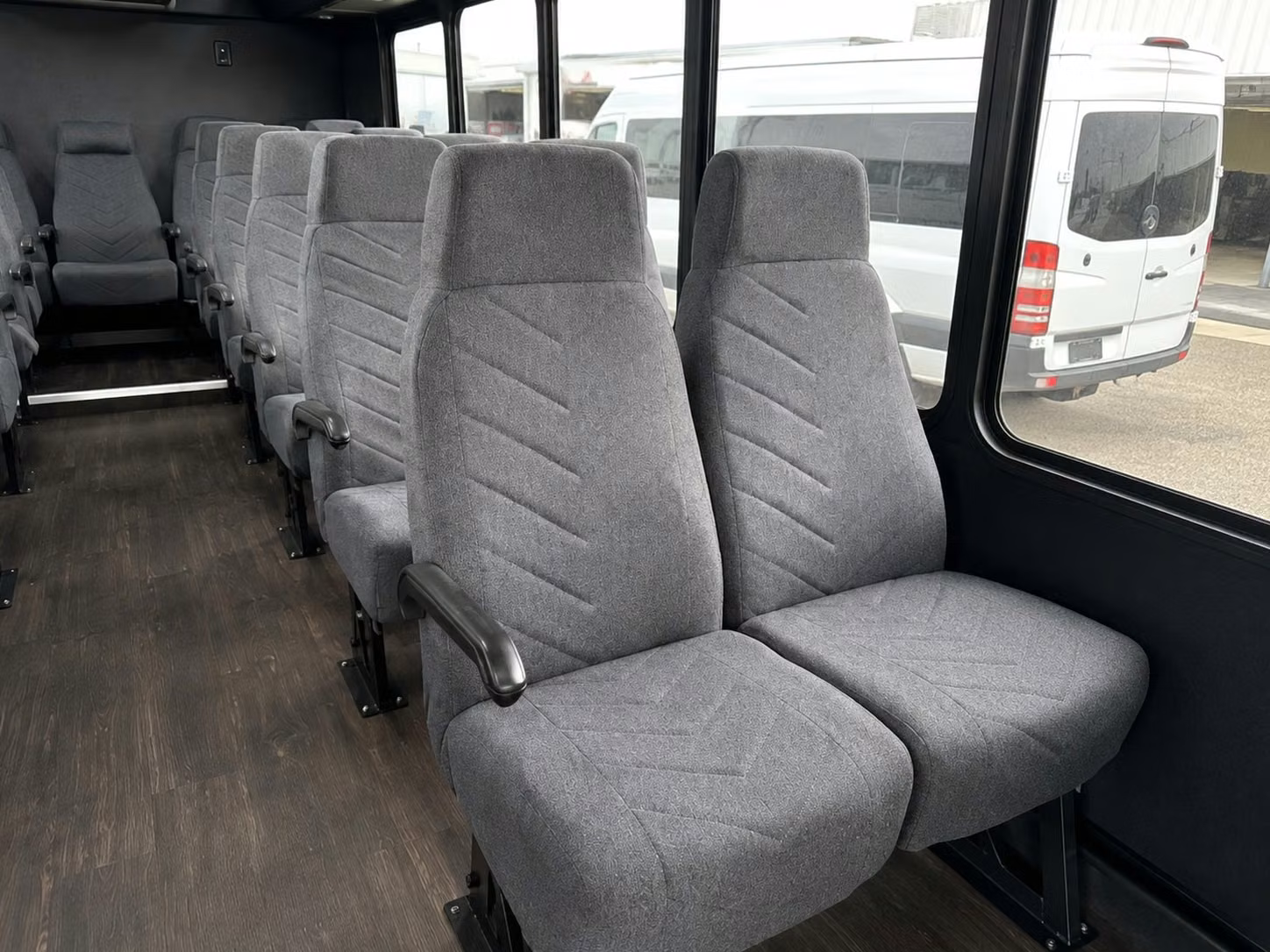 20 passenger minibus interior