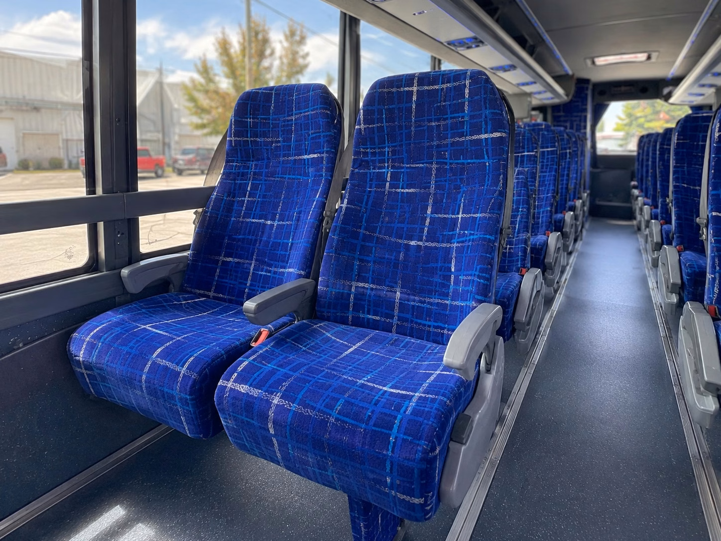 brockton charter bus rental inside